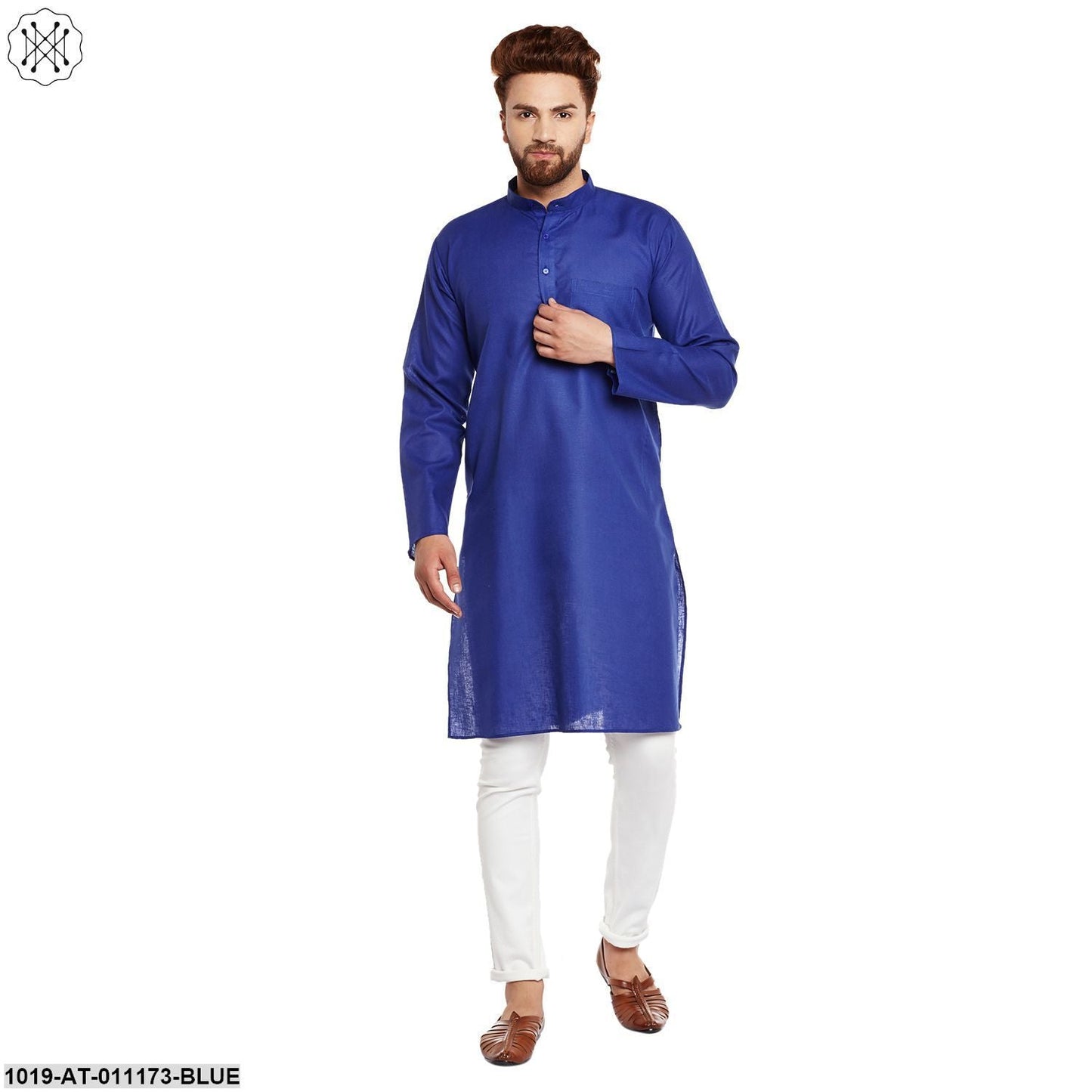 Men's Cotton Linen Kurta