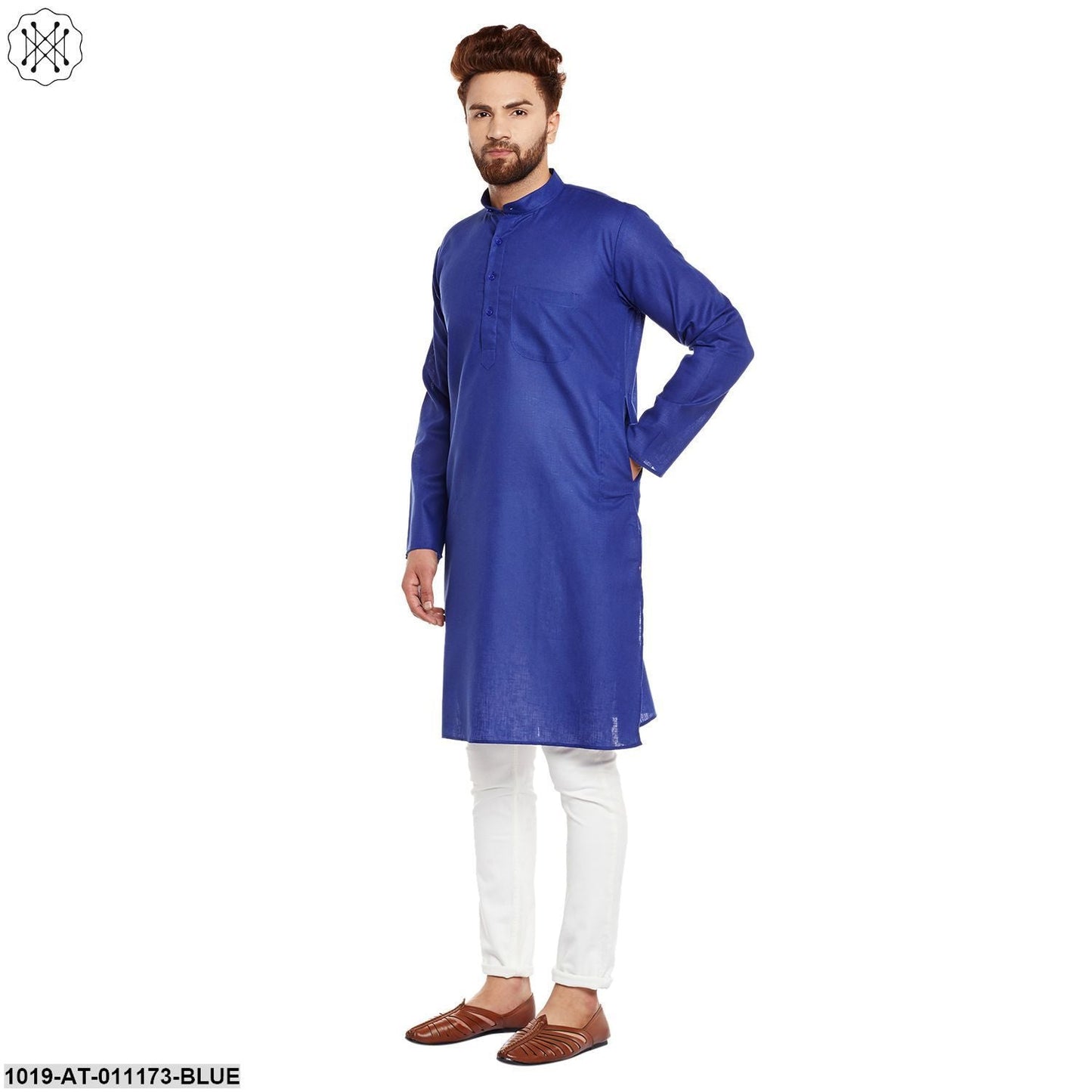 Men's Cotton Linen Kurta