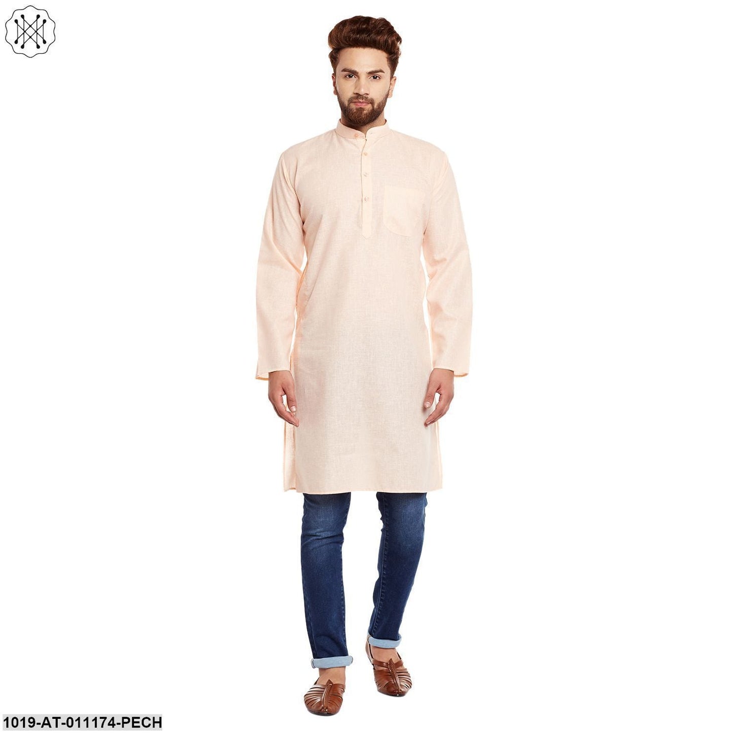 Men's Cotton Linen Kurta