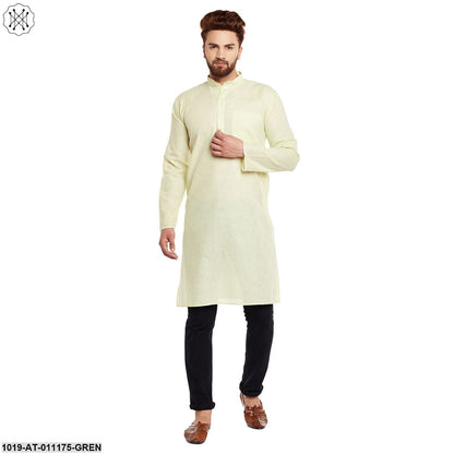 Men's Cotton Linen Kurta