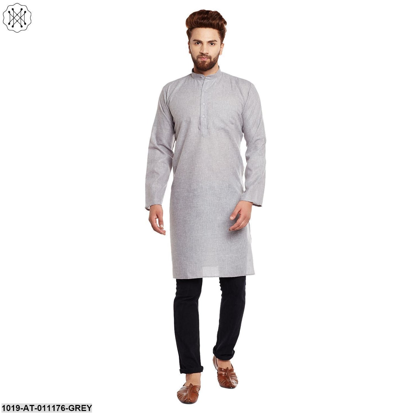 Men's Cotton Linen Kurta