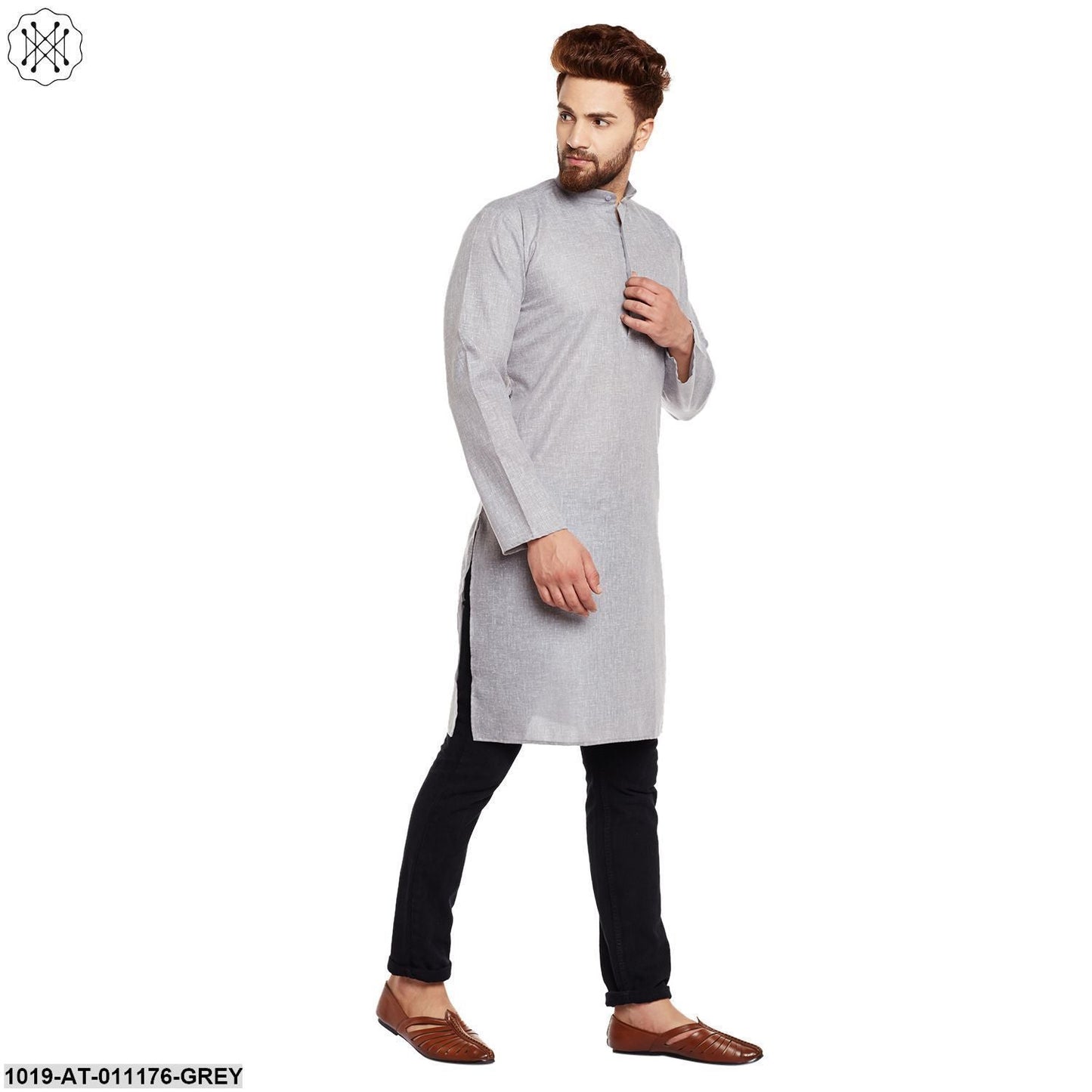 Men's Cotton Linen Kurta