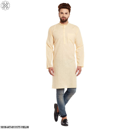 Men's Cotton Linen Kurta