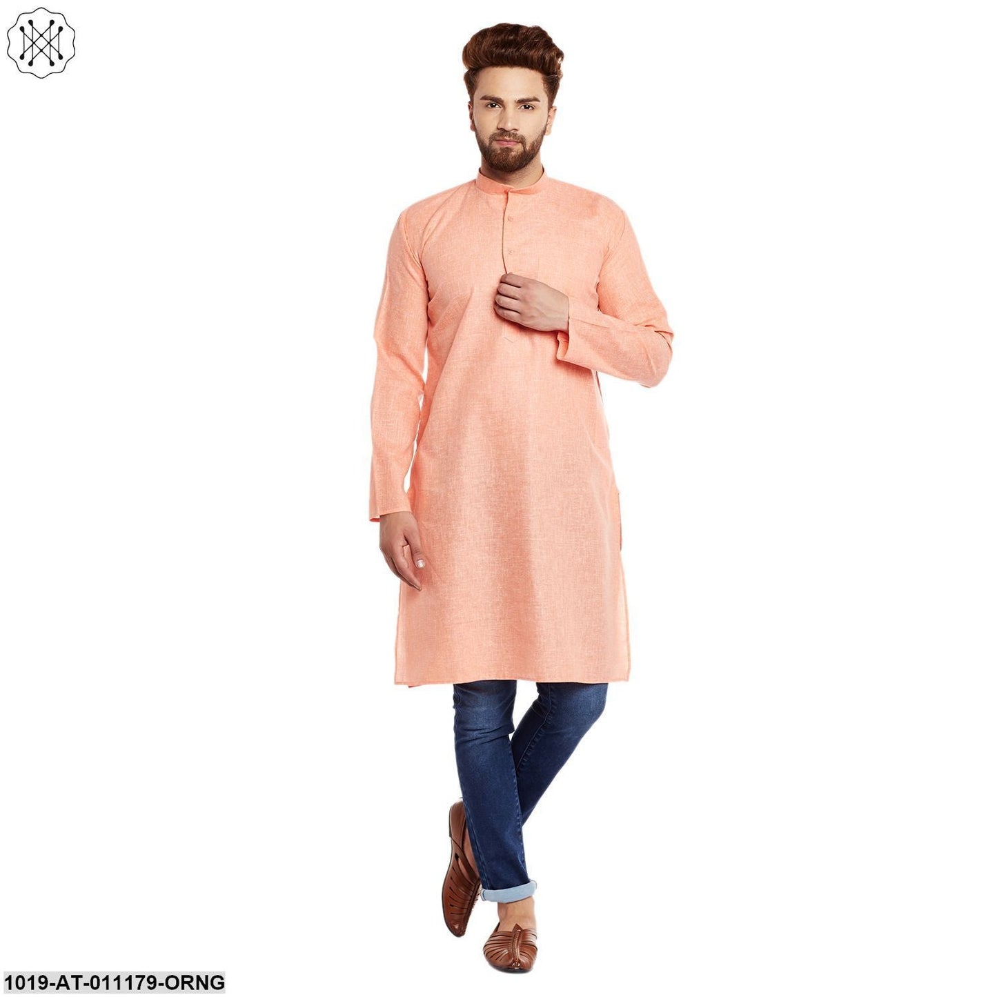 Men's Cotton Linen Kurta