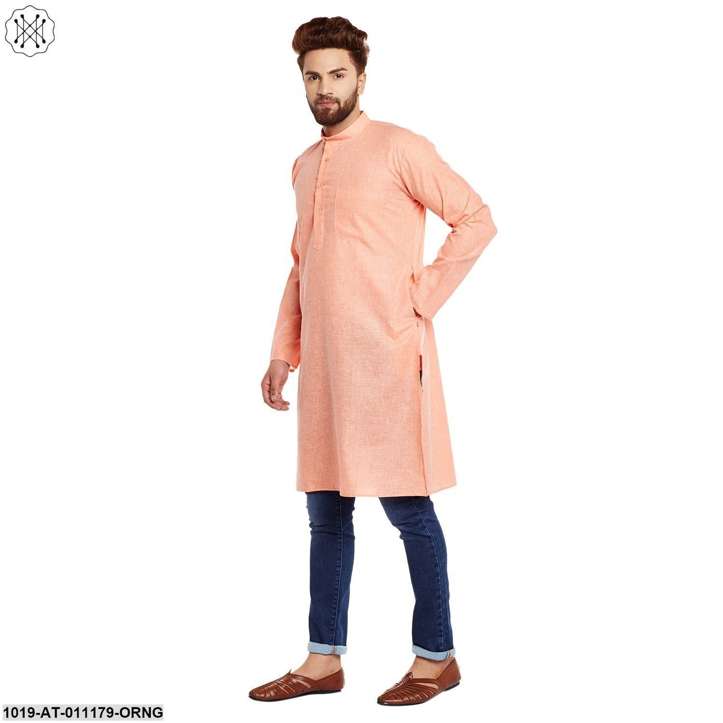 Men's Cotton Linen Kurta