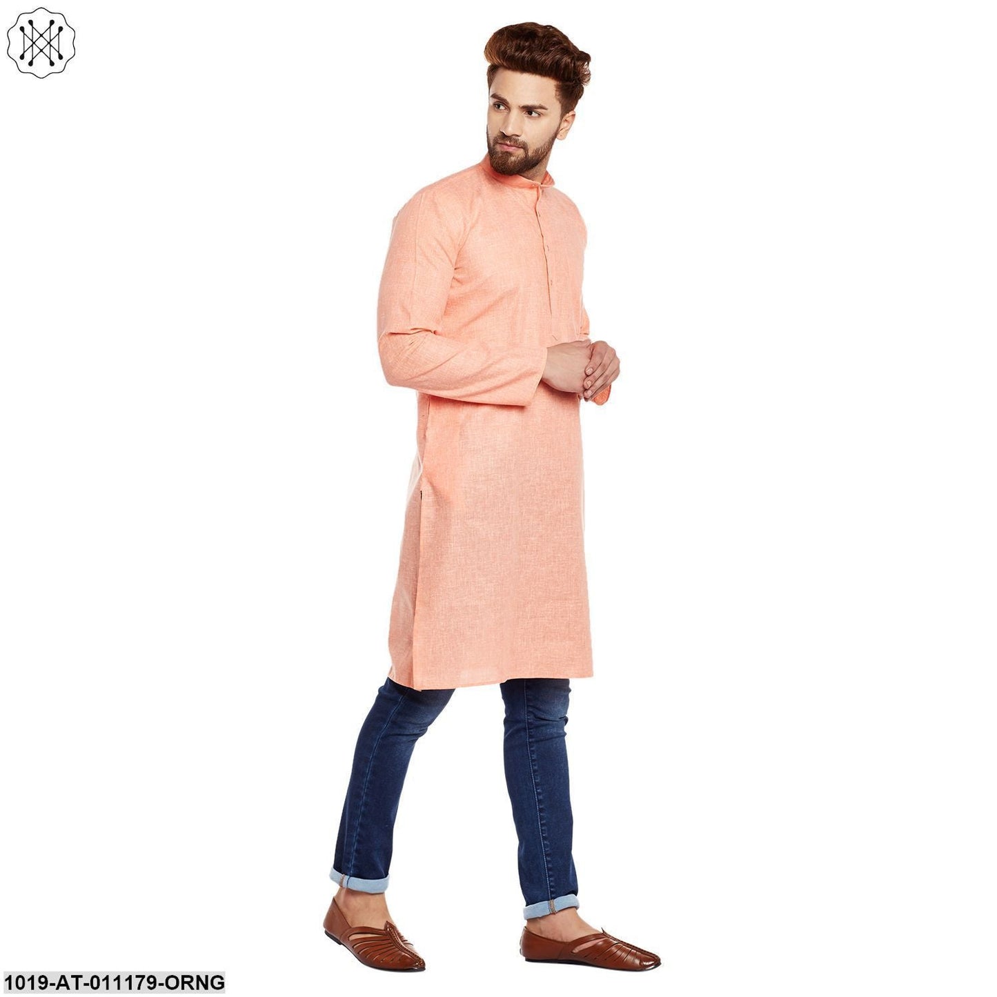 Men's Cotton Linen Kurta