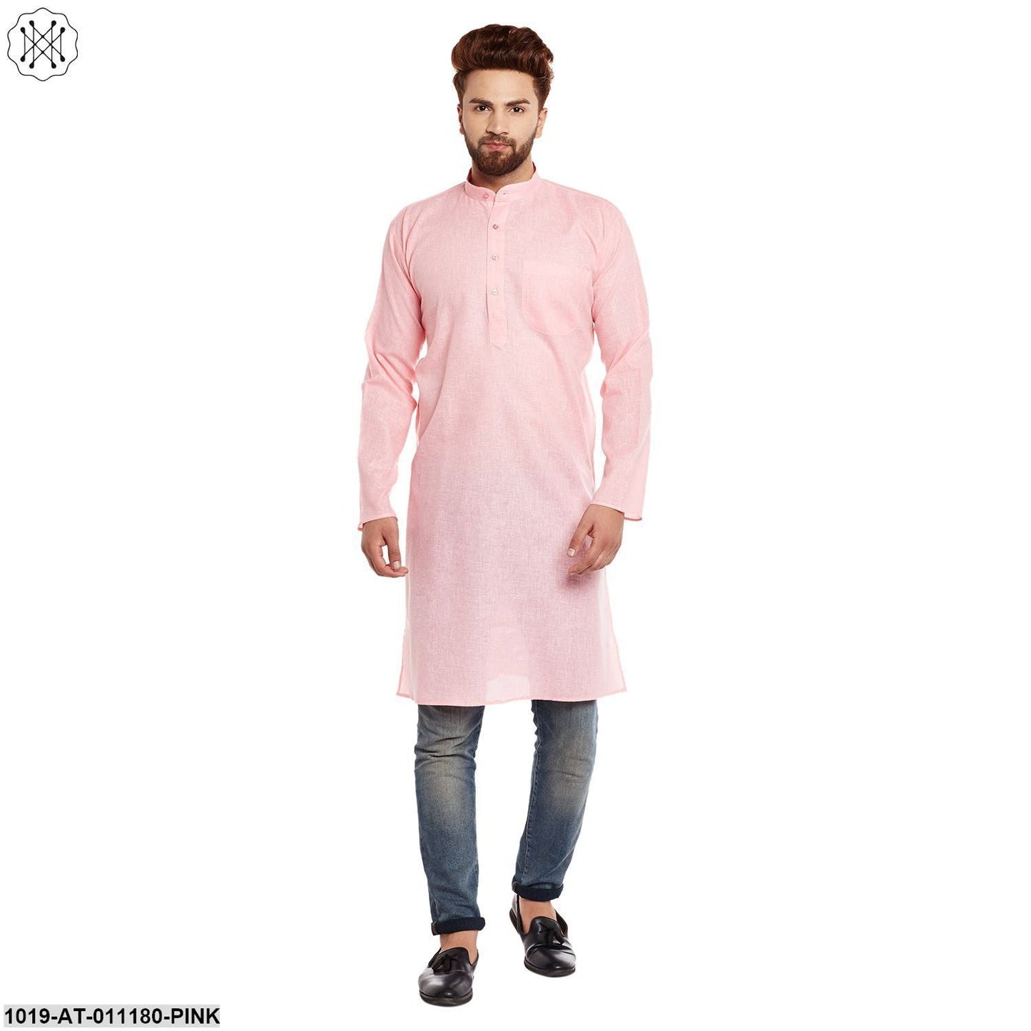 Men's Cotton Linen Kurta