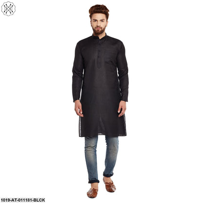 Men's Cotton Linen Kurta