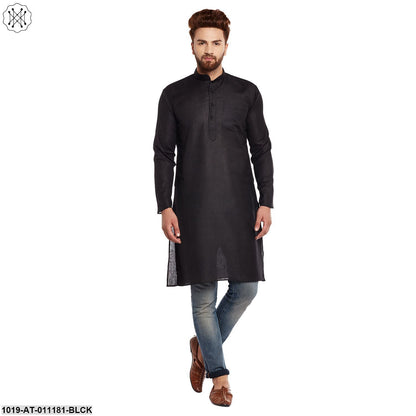 Men's Cotton Linen Kurta