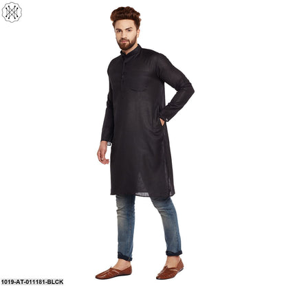 Men's Cotton Linen Kurta