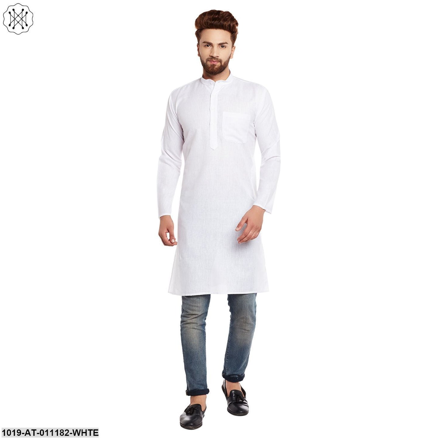 Men's Cotton Linen Kurta