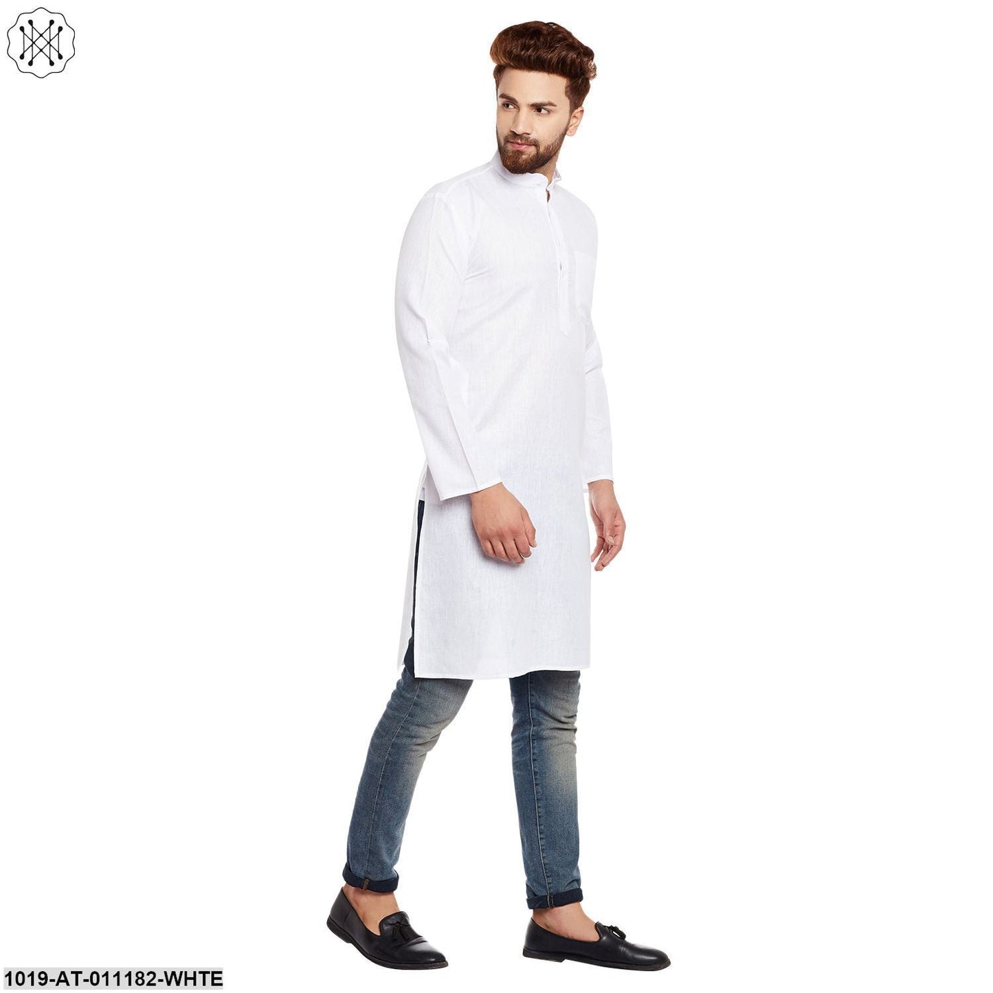 Men's Cotton Linen Kurta