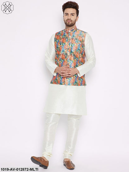 Men's Multicolored Nehru Jacket