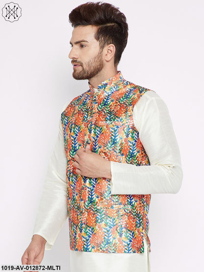 Men's Multicolored Nehru Jacket