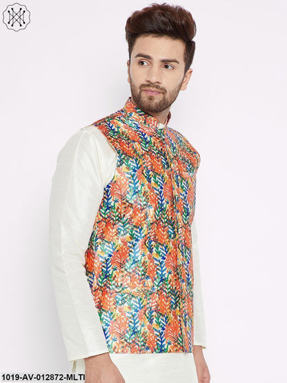 Men's Multicolored Nehru Jacket