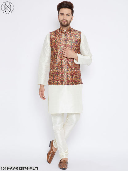 Men's Multicolored Nehru Jacket