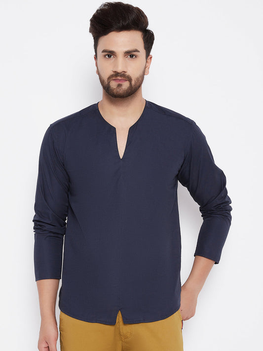 Men's Solid Pure Cotton Kurta