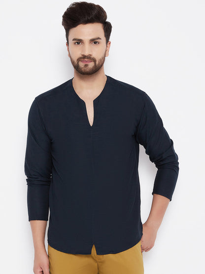 Men's Solid Pure Cotton Kurta