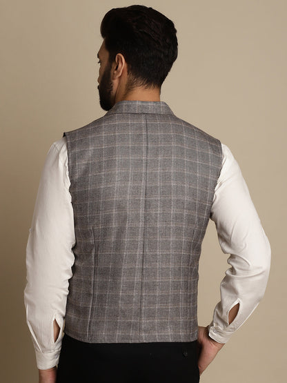 Men's Waistcoat With Notched Lapel