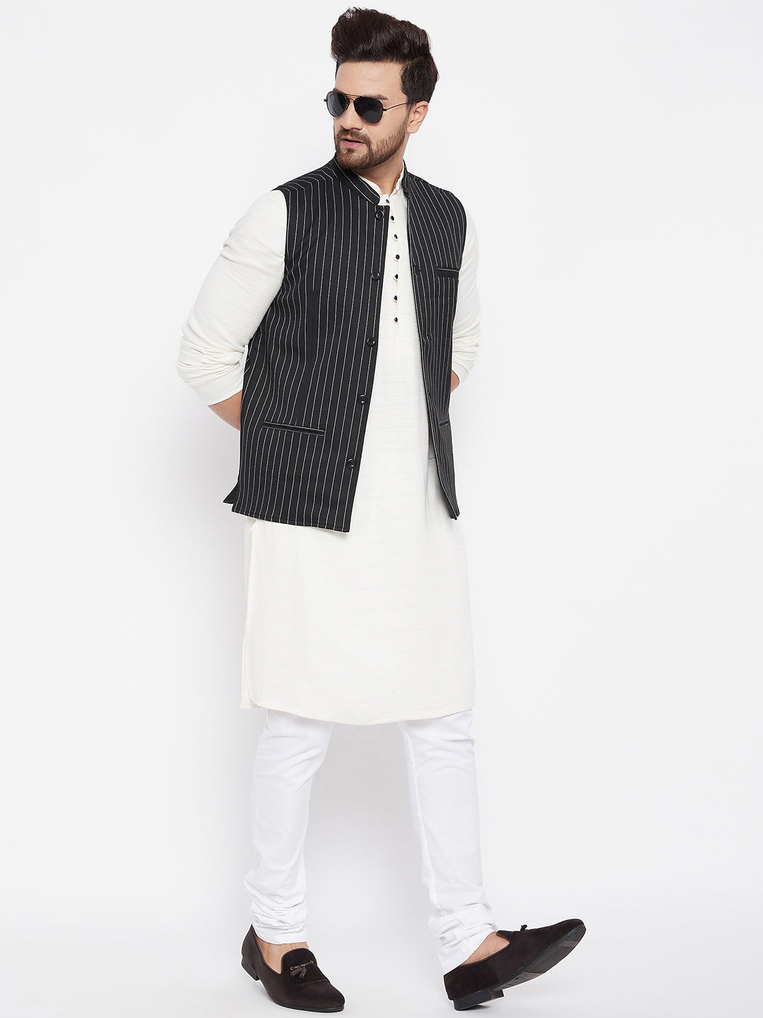 Men's Woven Design Jacket