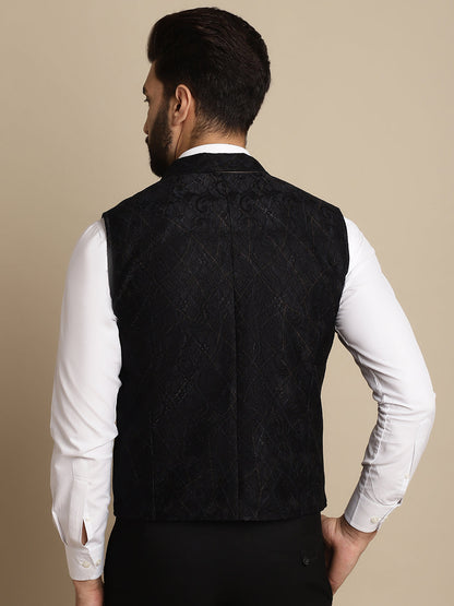 Men's Waistcoat With Notched Lapel