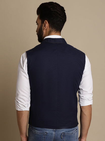 Men's Waistcoat With Notched Lapel