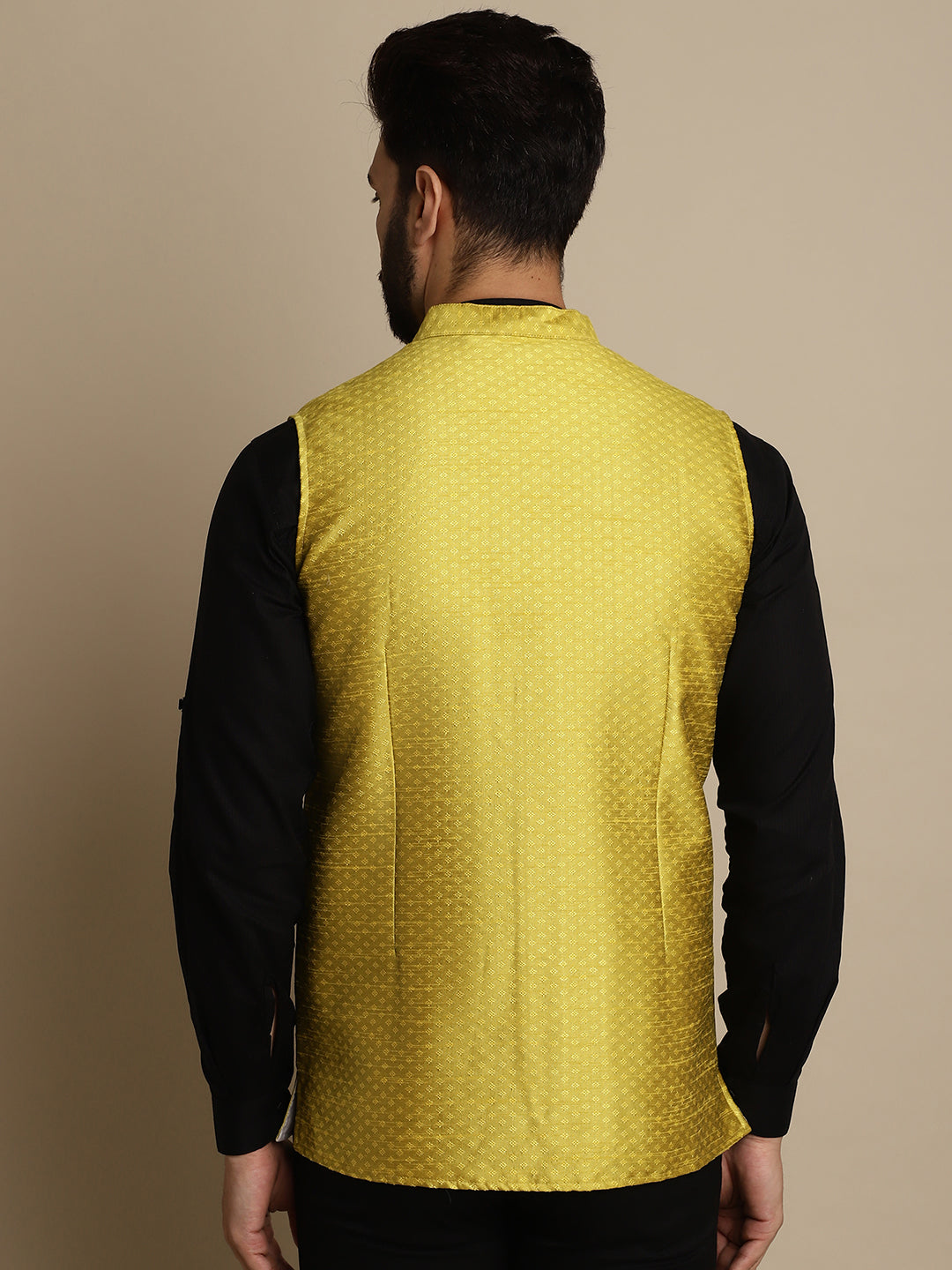 Men's Mandarin Collar Waistcoat