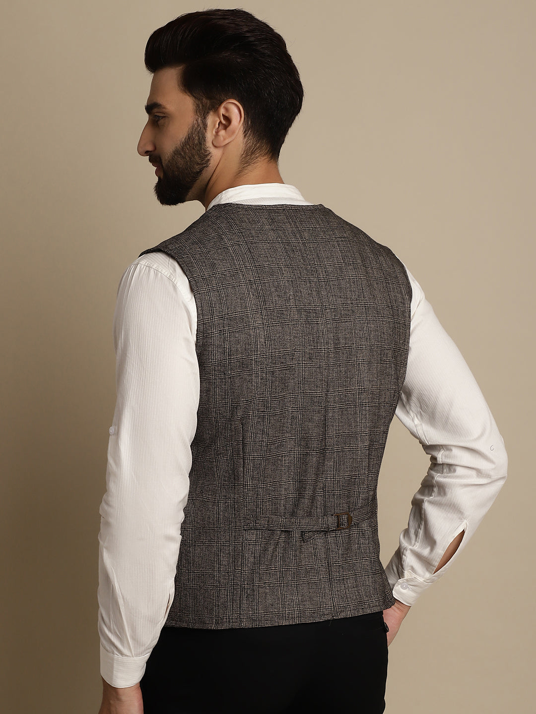 Men's Double Breast Waist Coat