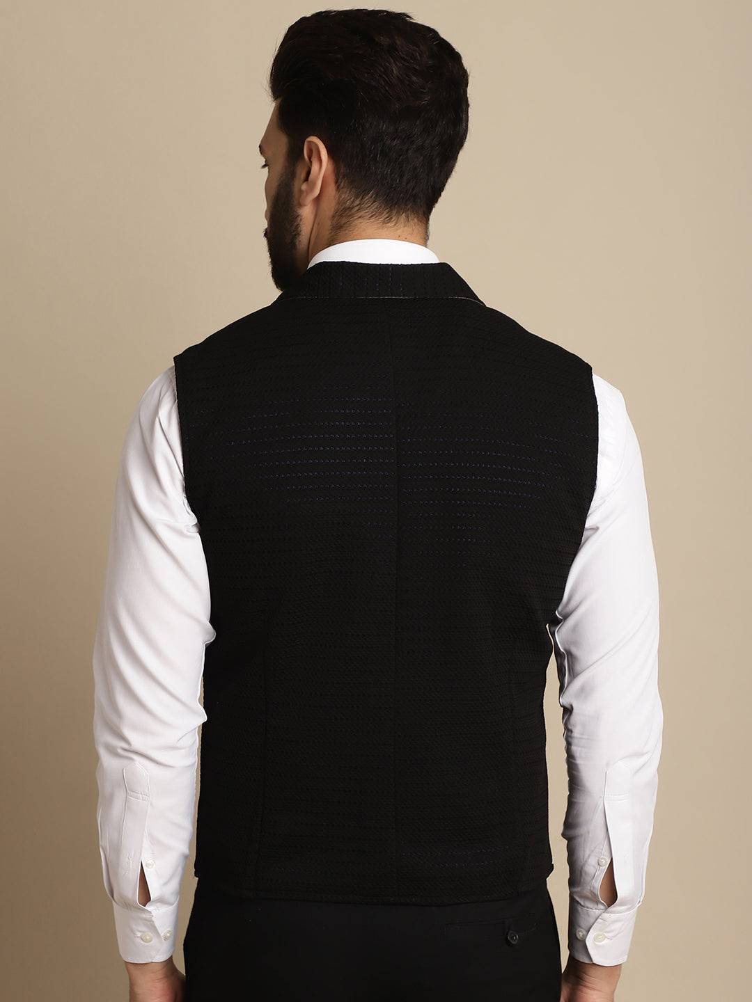 Men's Waistcoat With Notched Lapel