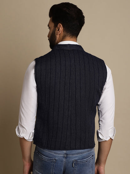 Men's Waistcoat With Notched Lapel