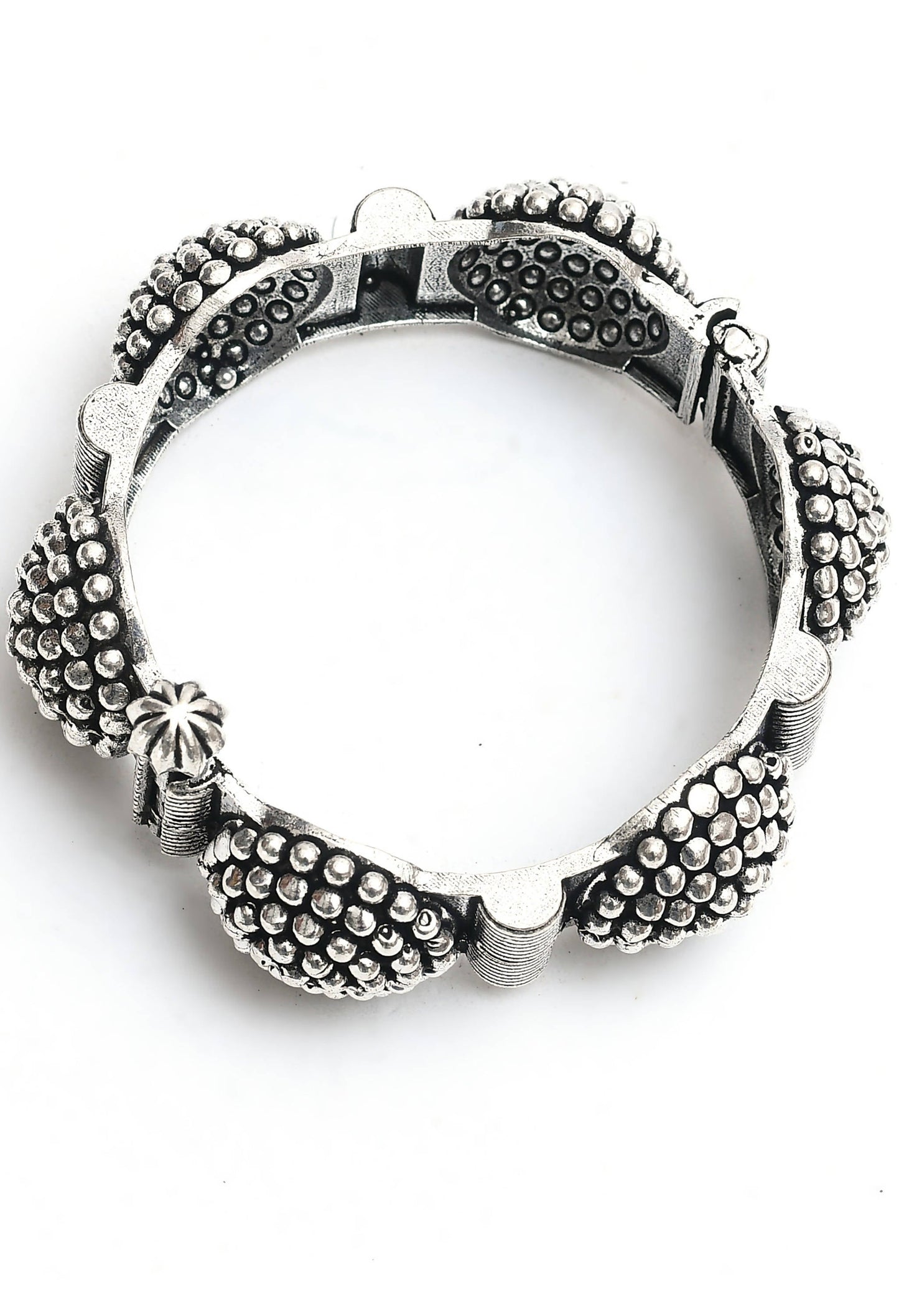 Silver-Replica Bangles cum Bracelet Jkbangles_004