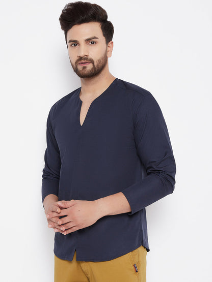 Men's Solid Pure Cotton Kurta