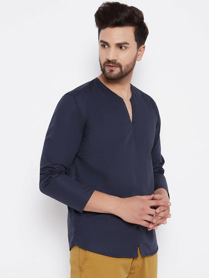 Men's Solid Pure Cotton Kurta