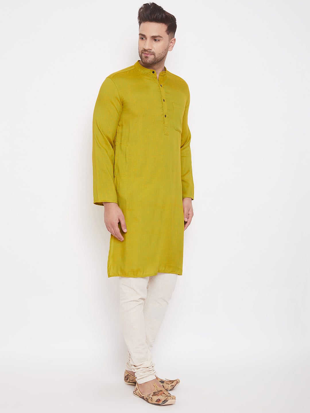 Men's Haldi Yellow Kurta