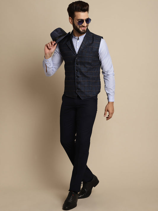 Men's Waistcoat With Notched Lapel