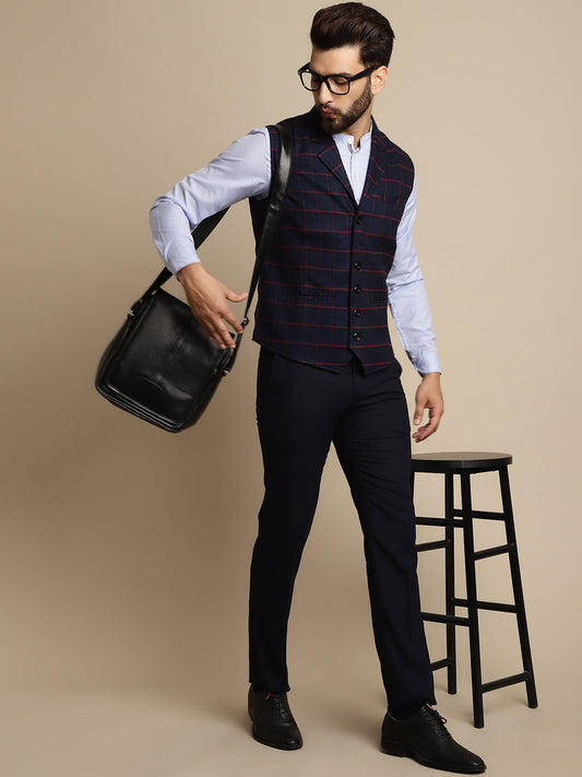 Men's Waistcoat With Notched Lapel