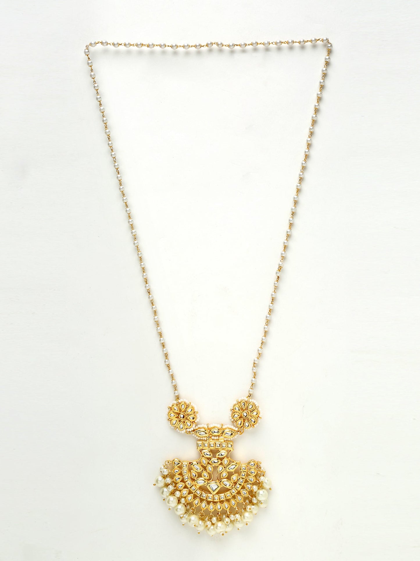 Women's Long Kundan Neckpiece