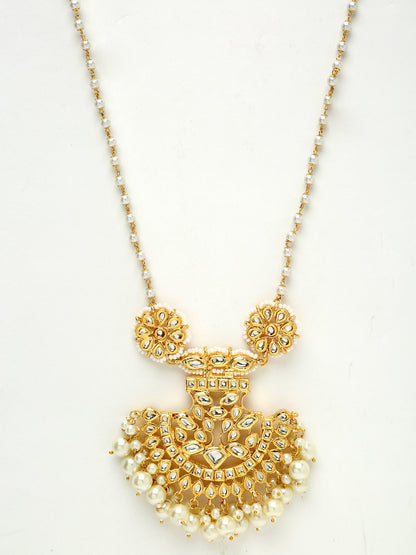 Women's Long Kundan Neckpiece