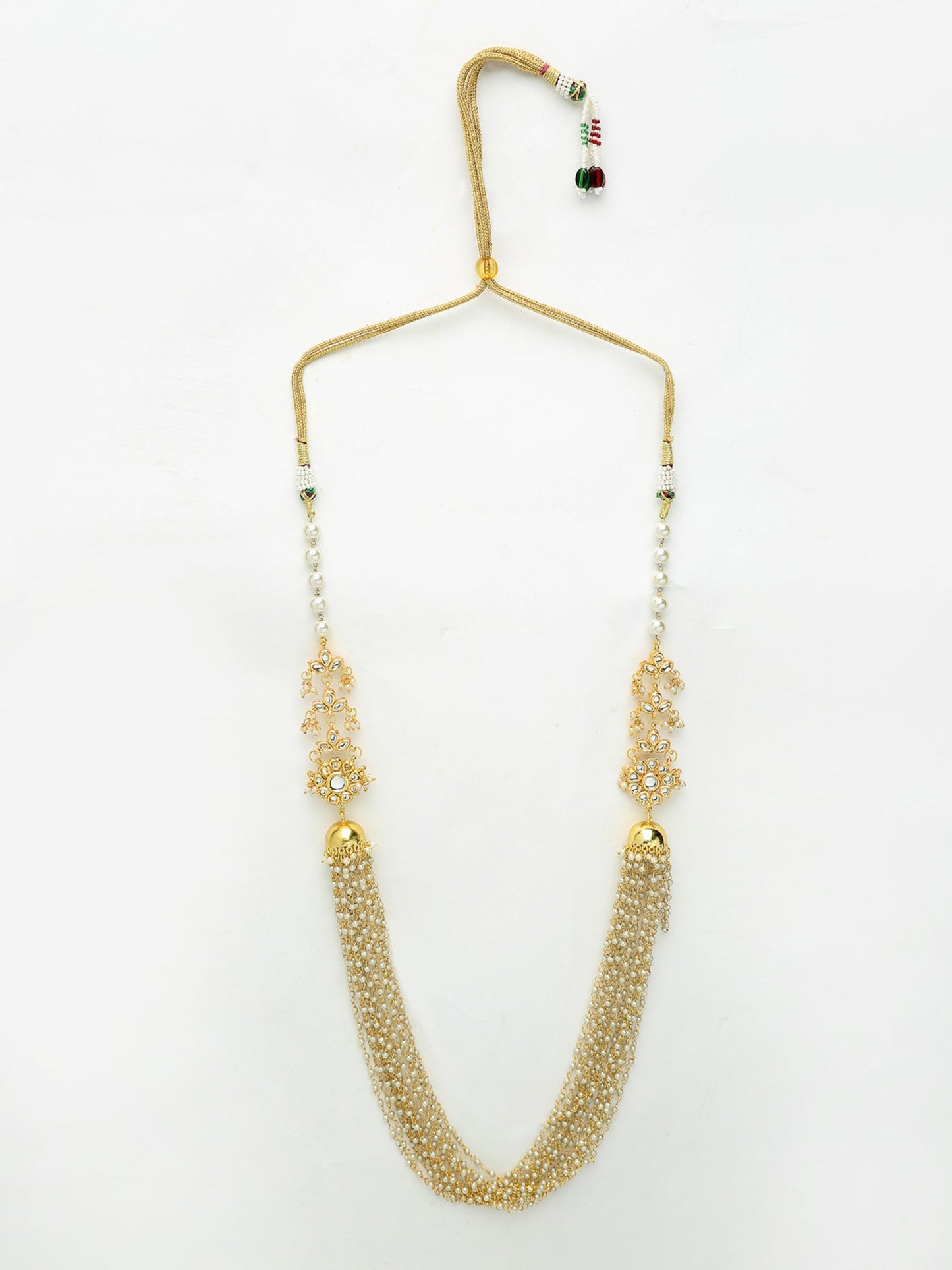 Women's Pearl Jhumki Necklace