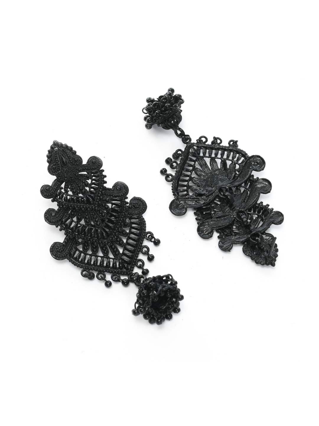 Trendia Latest design Black Earrings Jker_121