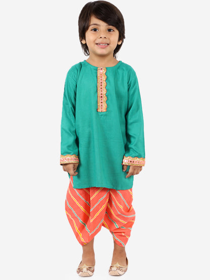 Cotton Dhoti Kurta Set for Boys