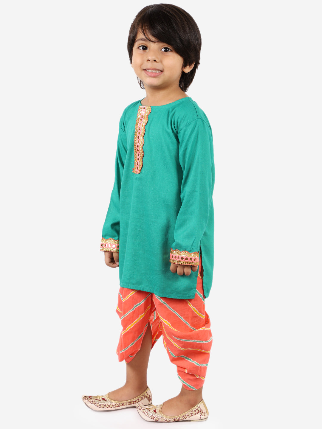 Cotton Dhoti Kurta Set for Boys