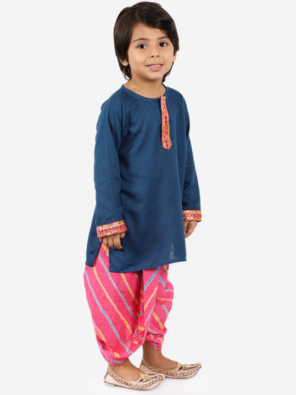 Cotton Dhoti Kurta Set for Boys