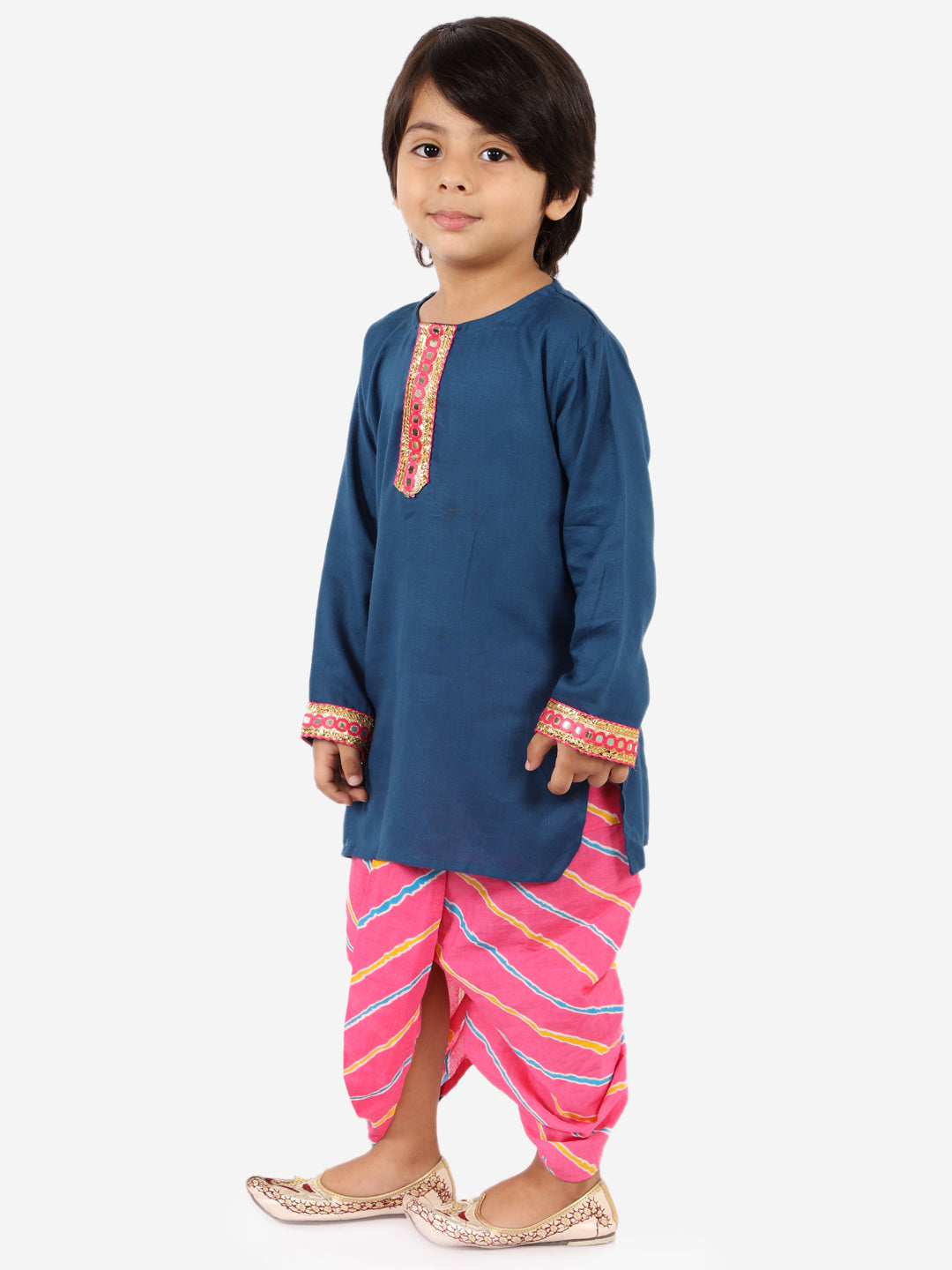 Cotton Dhoti Kurta Set for Boys