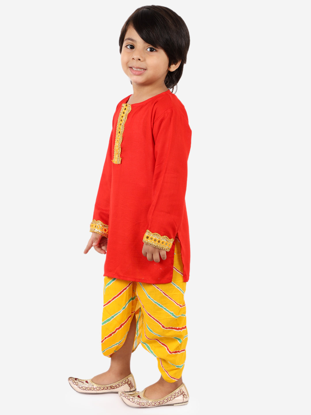 Cotton Dhoti Kurta Set for Boys