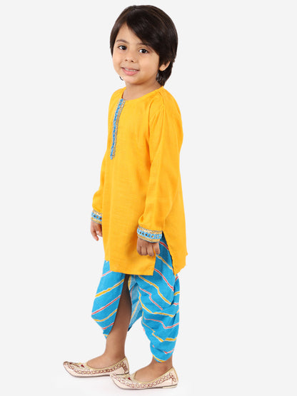 Cotton Dhoti Kurta Set for Boys