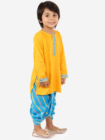 Cotton Dhoti Kurta Set for Boys