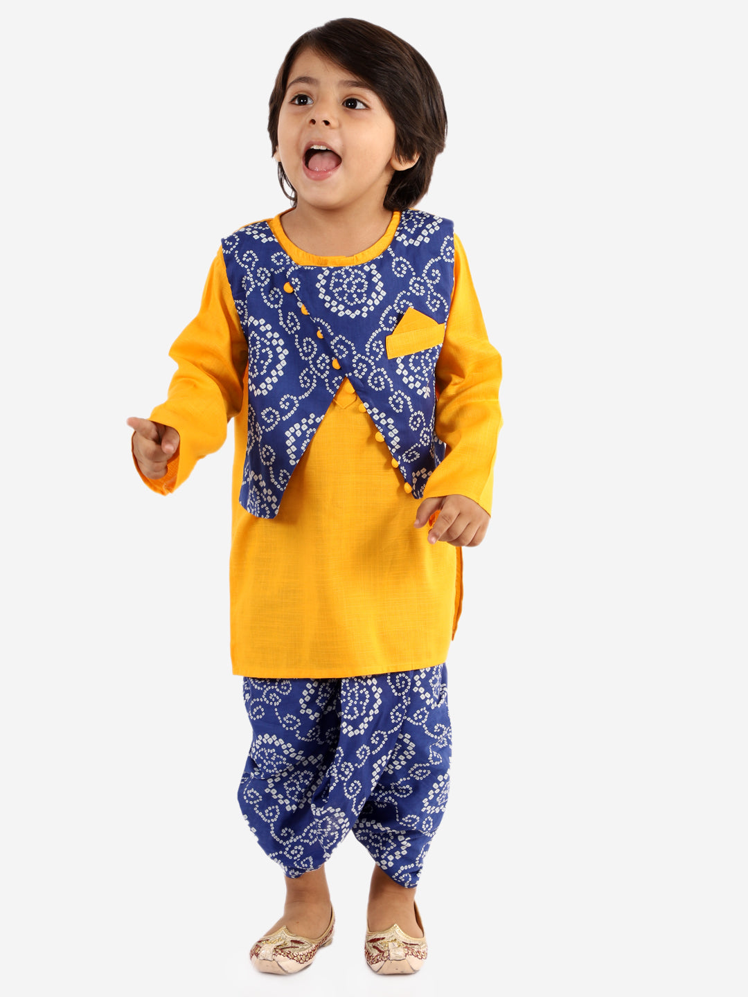 Cotton Dhoti Kurta Set for Boys