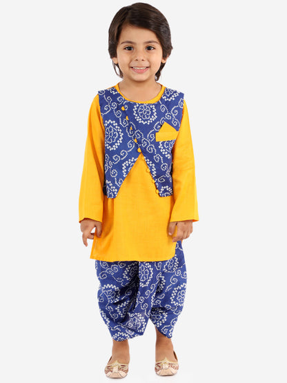 Cotton Dhoti Kurta Set for Boys