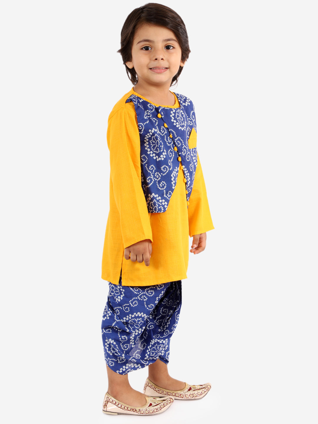 Cotton Dhoti Kurta Set for Boys